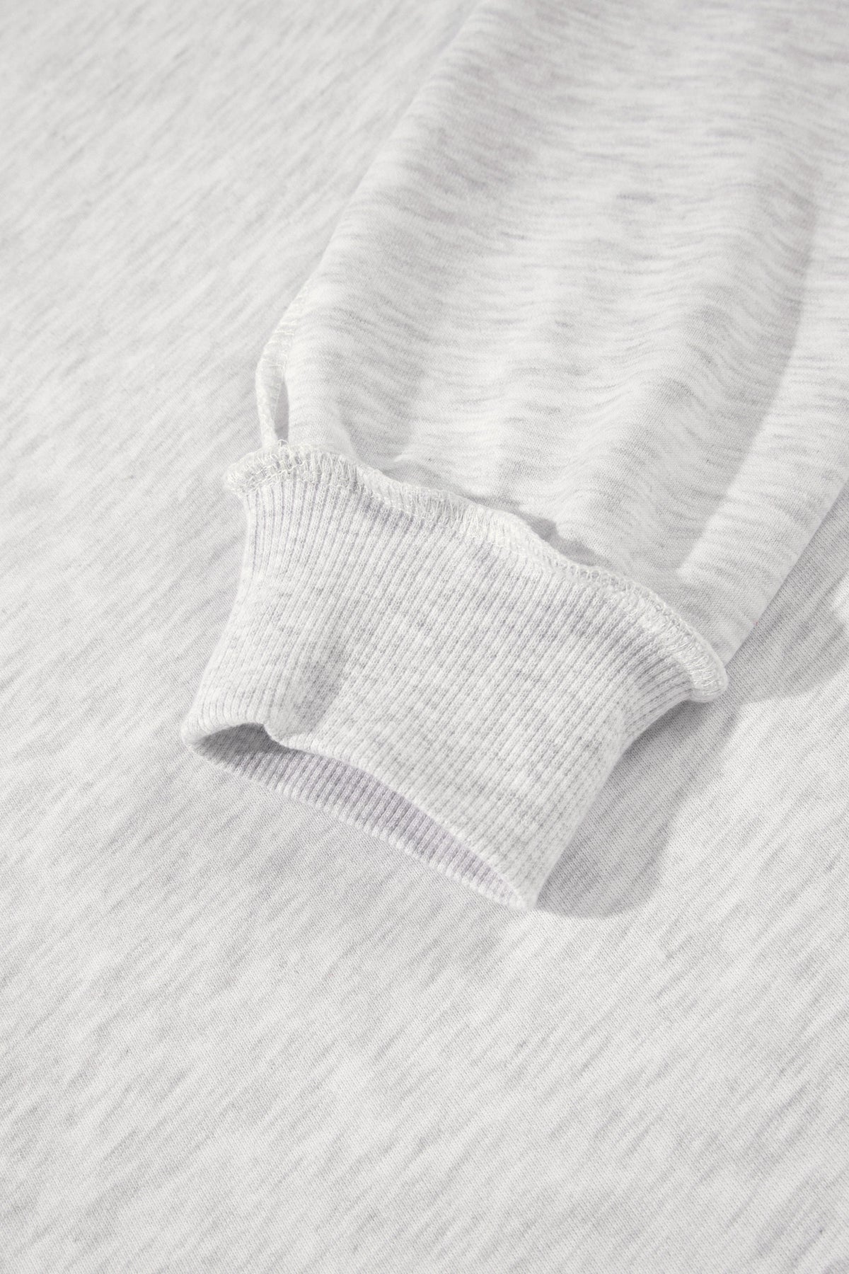 Gray High Neck Polka Dot Slogan Printed Baggy Sweatshirt